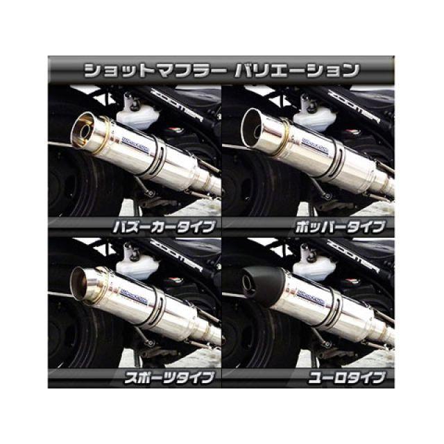 WirusWin（ウイルズウィン） ズーマー マフラー本体 ズーマー用