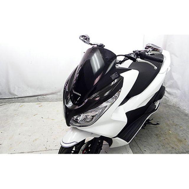 WirusWin PCX150 カウル・エアロ PCX150（KF18）用 ライトマスク（カーボン仕様） ウイルズウィンの画像