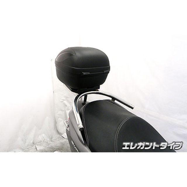 T&F ブラック バイクパーツ 取り付け金具付き WirusWin（ウイルズウィン） バーグマン200 タンデム用品 バーグマン