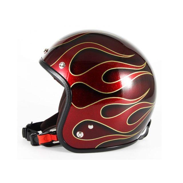 セール品 72JAM JJ-22 ジェットヘルメット マッドレッド フリーサイズ