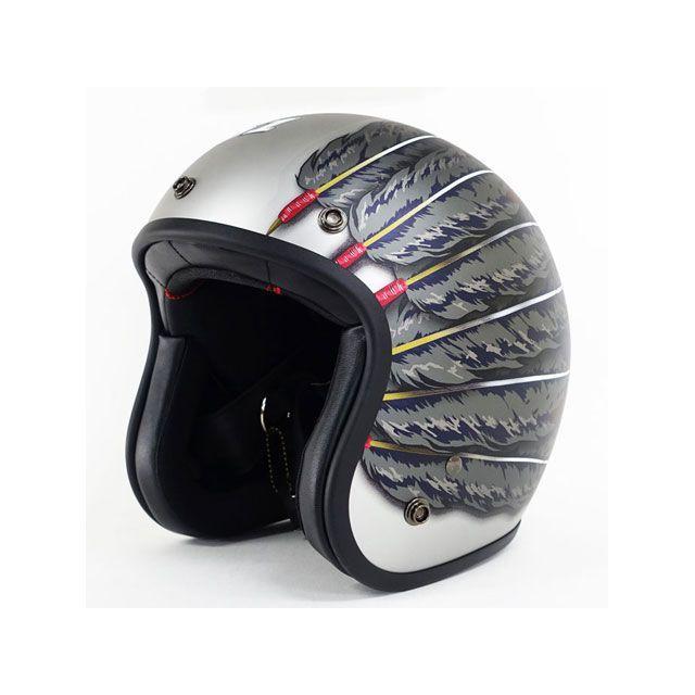 72JAM JET HELMET ジェットヘルメット IWAKI Fifty one Feather