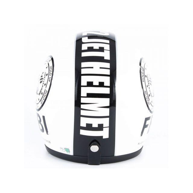 72JAM JET HELMET 72JAM ジェットヘルメット JJ-02 F.B.I.（ホワイト