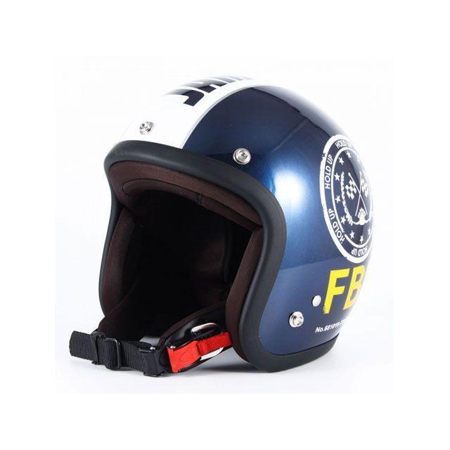 72JAM JET HELMET 72JAM ジェットヘルメット JJ-02B F.B.I.（ブラック