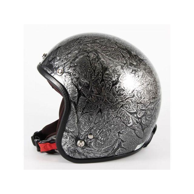 72JAM JET HELMET 72JAM ジェットヘルメット RASH カラー シルバー 72