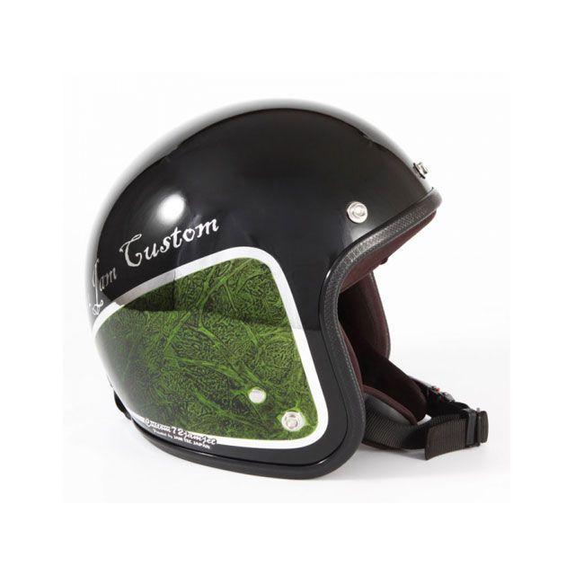 72JAM JET HELMET 72JAM ジェットヘルメット WEED カラー グリーン 72