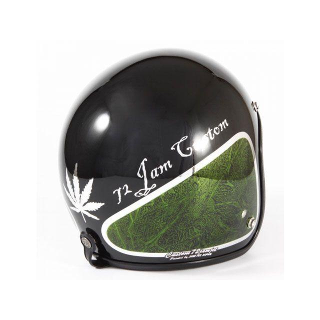 72JAM JET HELMET 72JAM ジェットヘルメット WEED カラー グリーン 72