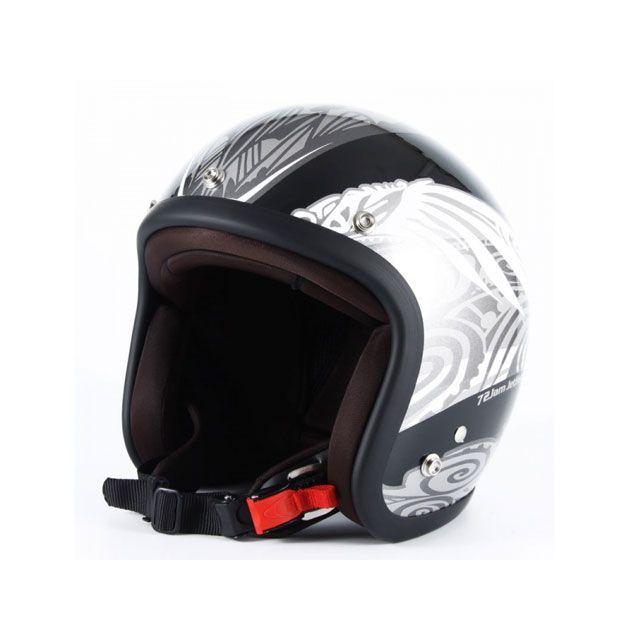 正規品／72JAM ジェットヘルメット JJ-15 NATIVE（ブラック） サイズ：フリー/57-60cm未満 72ジャムジェット バイク｜st-ride｜07