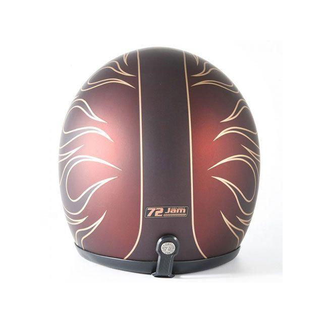 72JAM JET HELMET 72JAM ジェットヘルメット STEALTH カラー レッド