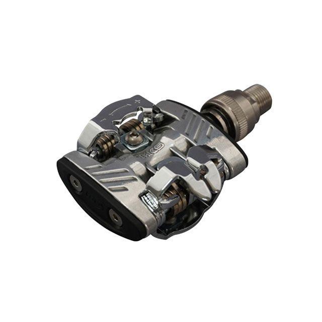 MKS♡ MKS パーツ ペダル（US-S Ezy）左右ペア 9/16芯（シルバー） 三ヶ島