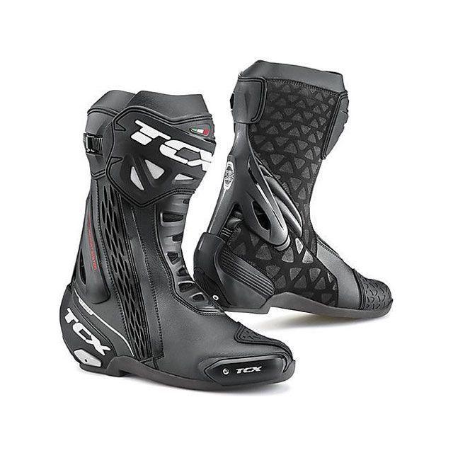 TCX レーシングブーツ TCX レーシングブーツ Boots RT-RACE BLACK/BLACK サイズ 43 ティー
