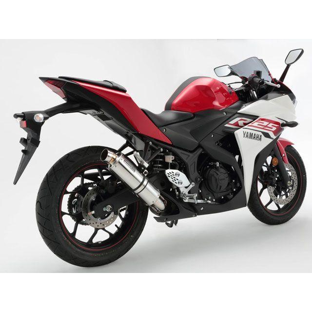 BMS RACING FACTORY YZF R-25 マフラー本体 R-EVO スリップオン 政府認証 サイレンサー ステンレス BMSの画像