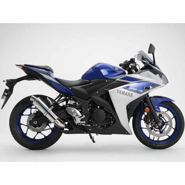 BMS RACING FACTORY YZF R-3 マフラー本体 R-EVO スリップオン 政府認証 サイレンサー ステンレス BMSの画像