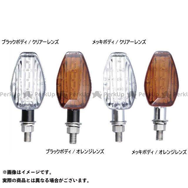 POSH Faith CBR125R ウインカー関連パーツ ライトウエイトLEDウインカーキット ボディカラー ブラック レンズカラー クリアー ポ…の画像