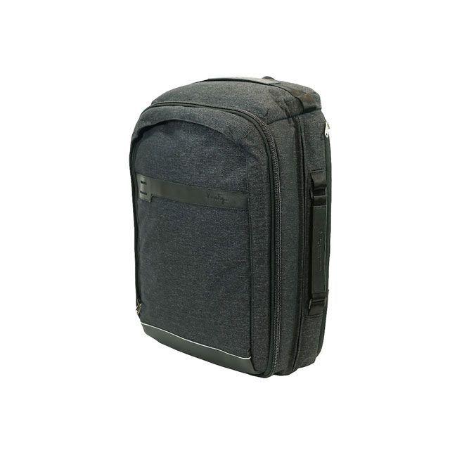 Henty ツーリング用バッグ トラベル ブリーフ バックパック（グレー） ヘンティの画像