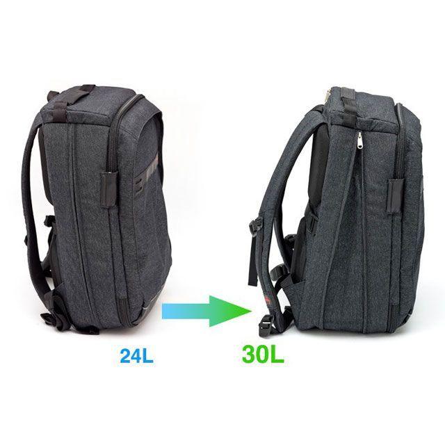 Henty ツーリング用バッグ トラベル ブリーフ バックパック（グレー） ヘンティの画像