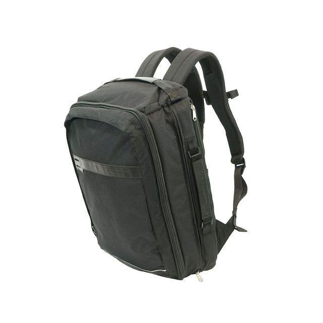 Henty ツーリング用バッグ トラベル ブリーフ バックパック（ブラック） ヘンティの画像