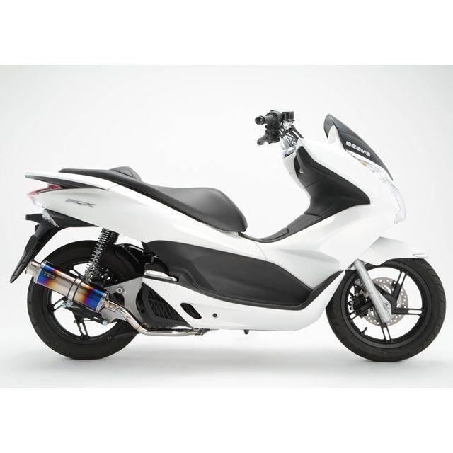 BEAMS PCX 後期モデル（ESPエンジン） マフラー本体 SS300 SP（JMCA認定） マフラー サイレンサー ヒートチタン ビームスの画像