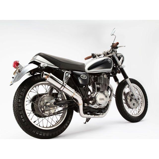 BEAMS SR400/500 マフラー本体 R-EVO サイレンサー チタンソリッド 