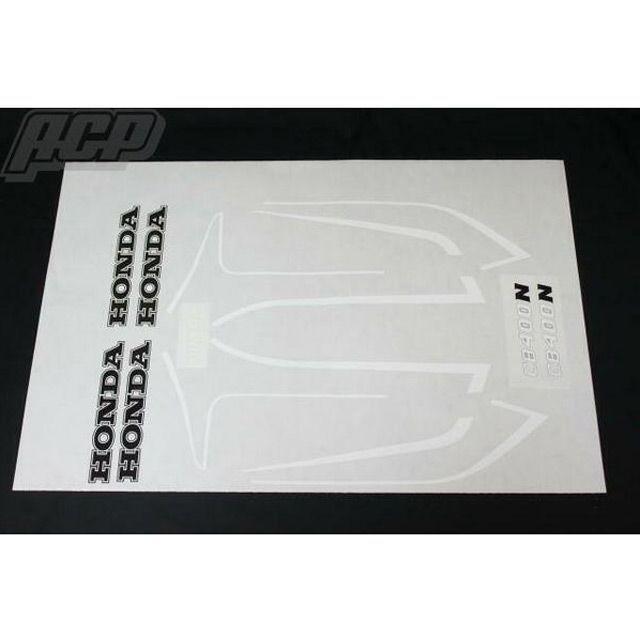 ACP ステッカー CB400N用 750タイプ ラインステッカー カラー 黒/白用 