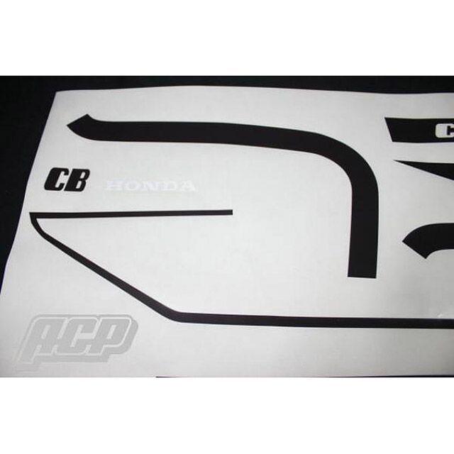 ACP ステッカー CB400SF（NC31）用ラインステッカー カラー CBX赤白