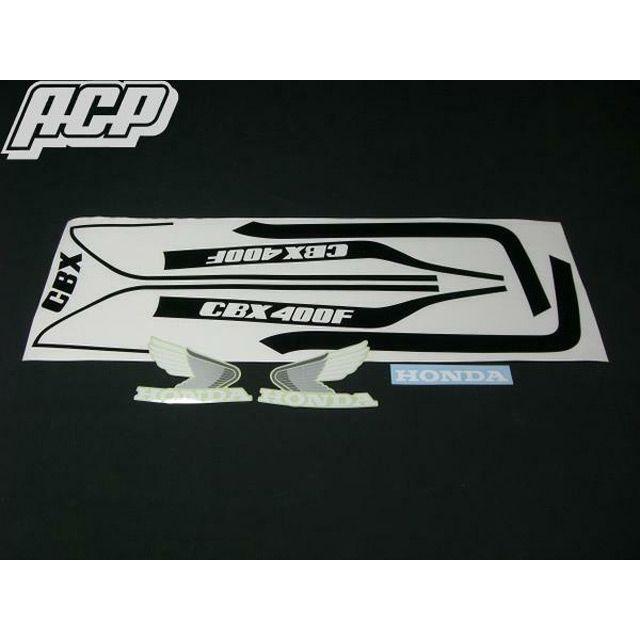 ステッカー ACP ステッカー CBX400F用 1型 ラインステッカー カラー 赤/白タイプ
