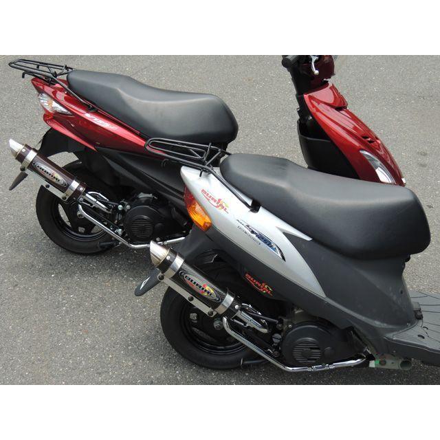 BURIAL アドレスV125 マフラー本体 GPトルネードマフラー(K5 BURIAL アドレスV125 マフラー本体 GPトルネードマフラー(K5