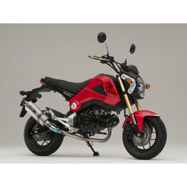 OVER RACING GROM マフラー本体 TT-Formula フルチタンマフラー オーバーレーシングの画像