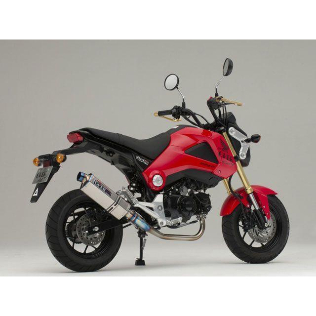 OVER RACING GROM マフラー本体 TT-Formula フルチタンマフラー オーバーレーシングの画像