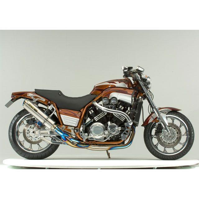 OVER RACING V-MAX1200 マフラー本体 GP-PERFORMANCE フルチタンマフラー オーバーレーシング_1