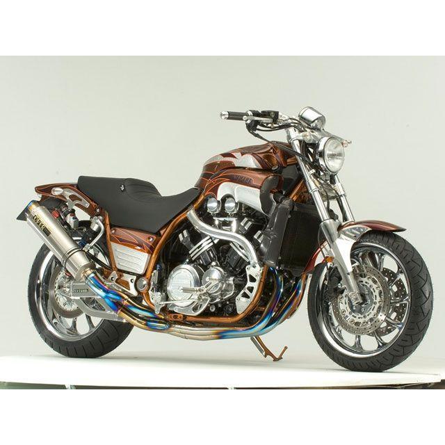 OVER RACING V-MAX1200 マフラー本体 GP-PERFORMANCE フルチタンマフラー オーバーレーシング_2