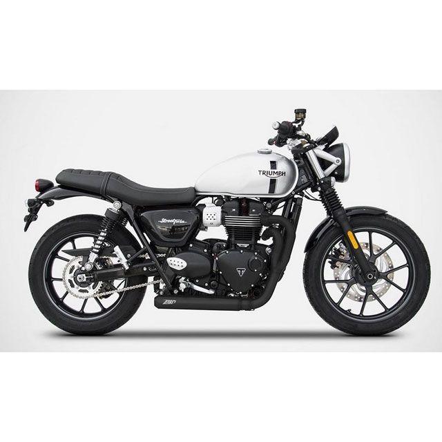Rivalley ZARD STREET TWIN マフラー本体 2>1 ステンレス Rivalley ZARD STREET TWIN マフラー本体 2>1 ステンレス