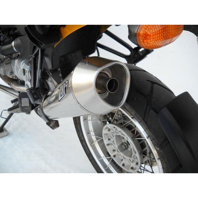 ZARD F 800 R マフラー本体 MIRROR POLISHED ステンレススチール EURO 3 HOMOLOGATED スリップオン fo…_1