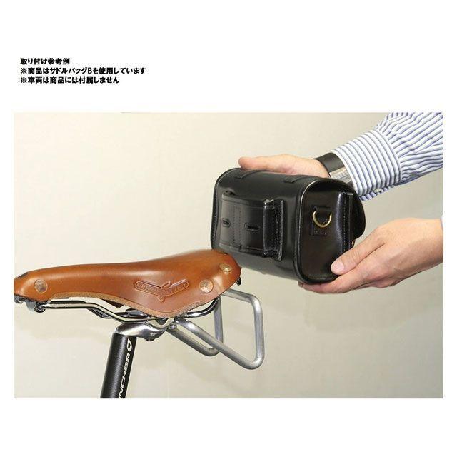 クラシコサドルバッグ ビターブラック 自転車用バッグ ツール バイク VELOGARAGE アクセサリー 自転車 サドルバッグ（クラシコサドルバッグA