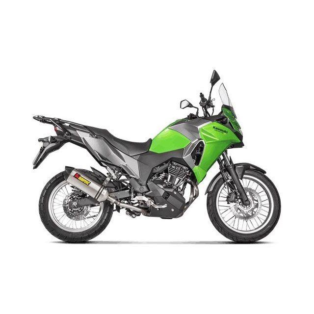 アクラポビッチ│スリップオン チタン ｜ヴェルシス250X(-23)｜マフラー AKRAPOVIC（アクラポビッチ） AKRAPOVIC Versys-X 250/300 マフラー
