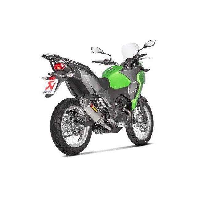 アクラポビッチ│スリップオン チタン ｜ヴェルシス250X(-23)｜マフラー AKRAPOVIC（アクラポビッチ） AKRAPOVIC Versys-X 250/300 マフラー