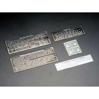 -_-　ラベルセット PMC PMC Z1 ドレスアップ・カバー コーションラベルセットZI用