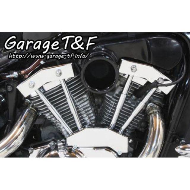 Garage T＆F T&F エアクリーナー ファンネル（ブラック）＆プッシュ