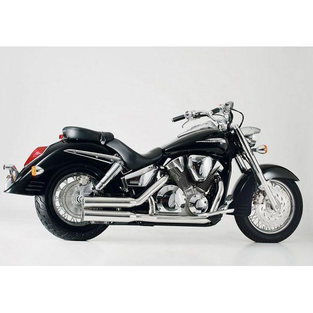 Falcon VTX1800 マフラー本体 Double Groove チョッパースタイル フル 