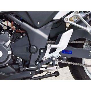 BABYFACE CBR250R ステップ セットバックプレート（ブラック） ベビーフェイス_1