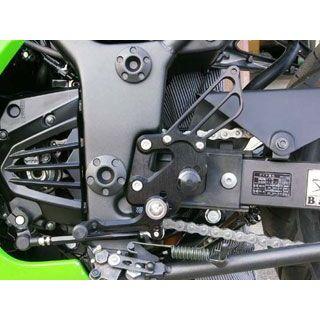 BABYFACE Ninja250R バックステップ関連パーツ バックステップキット カラー シルバー ベビーフェイスの画像