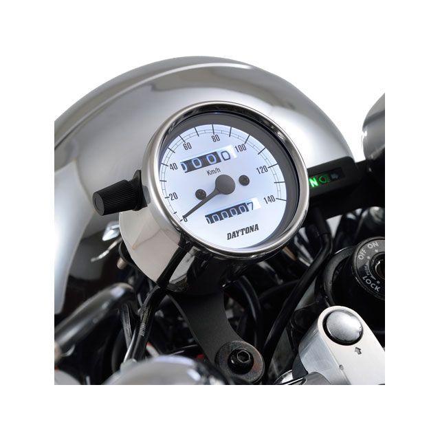 DAYTONA（デイトナ） 汎用 スピードメーター バイク用 機械式スピード