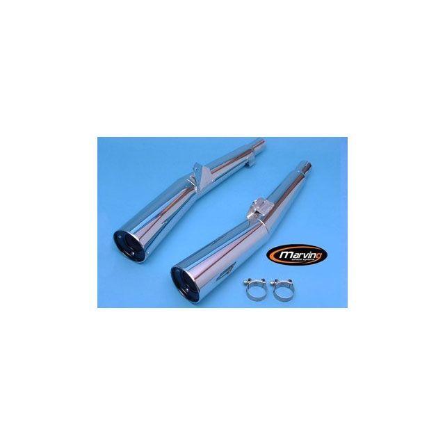 Marving XJR 1200 1300 マフラー本体 デュアルマフラー Master クロム