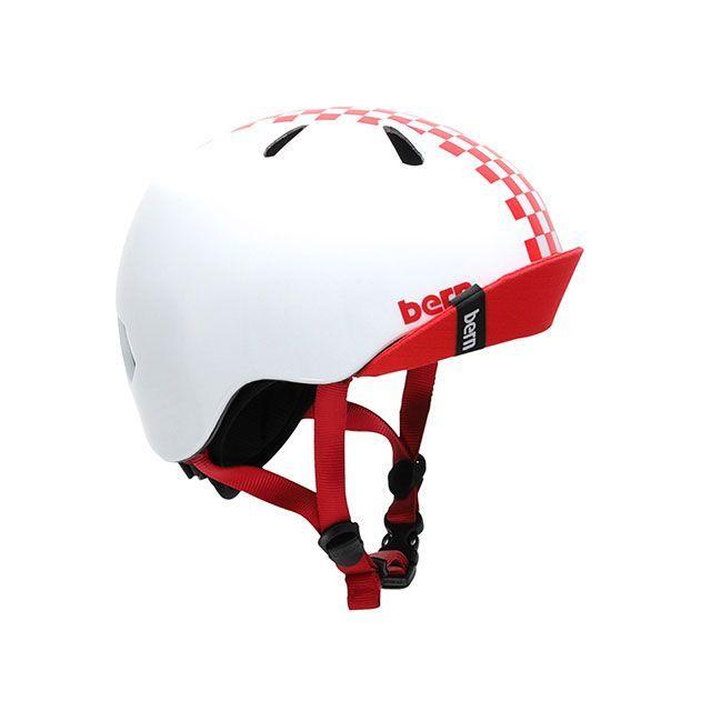 バーン（自転車） 自転車 幼児用ヘルメット bern（バーン） ［NINO］ ニーノ 幼稚園年少対象（Gloss Checker Red） サイズ … bern ヘルメット 自転車 幼児用ヘルメット bern（バーン） ［NINO