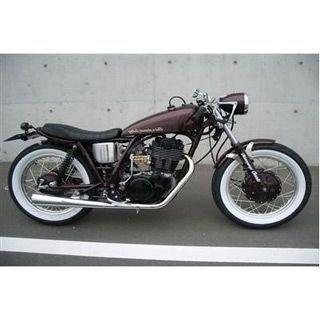 GOODS SR400/500 シート関連パーツ キングシート カラー ブラック