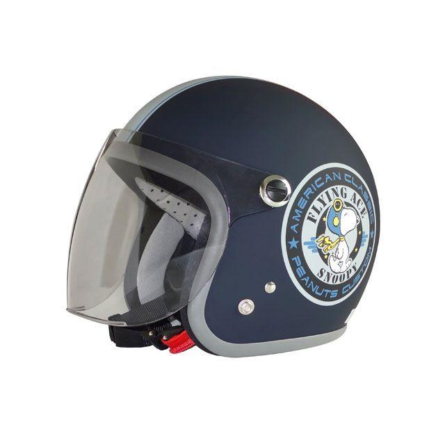 axs（アークス） ジェットヘルメット SNJ-78 スヌーピー バイカー2