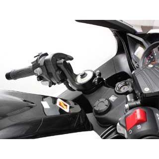 HURRICANE VFR1200F/DCT ハンドル周辺パーツ ハンドルアップスペーサーH12（ブラックアルマイト） ハリケーン_1