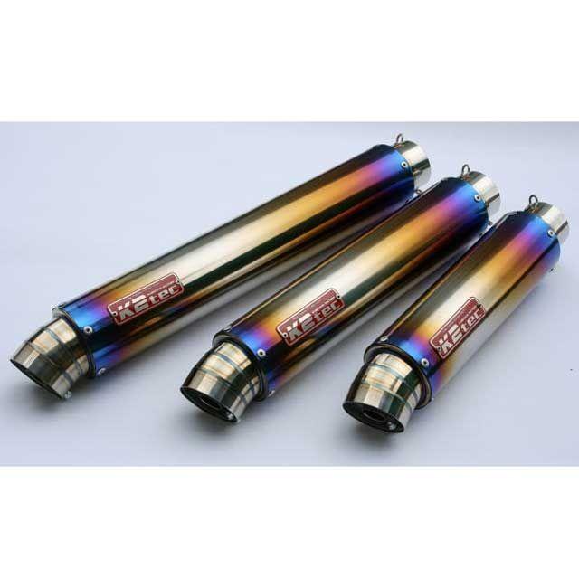 K2-tec 60.5φ汎用マフラー （バンド付き） K2-tec 汎用 マフラー本体 GPスタイル STDサイレンサー カール 60.5