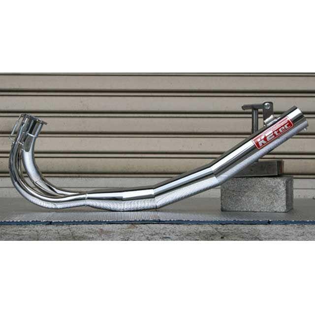 K2-tec RZ250R RZ350R チャンバー本体 RZ-R クロス集合メッキ 仕様 右