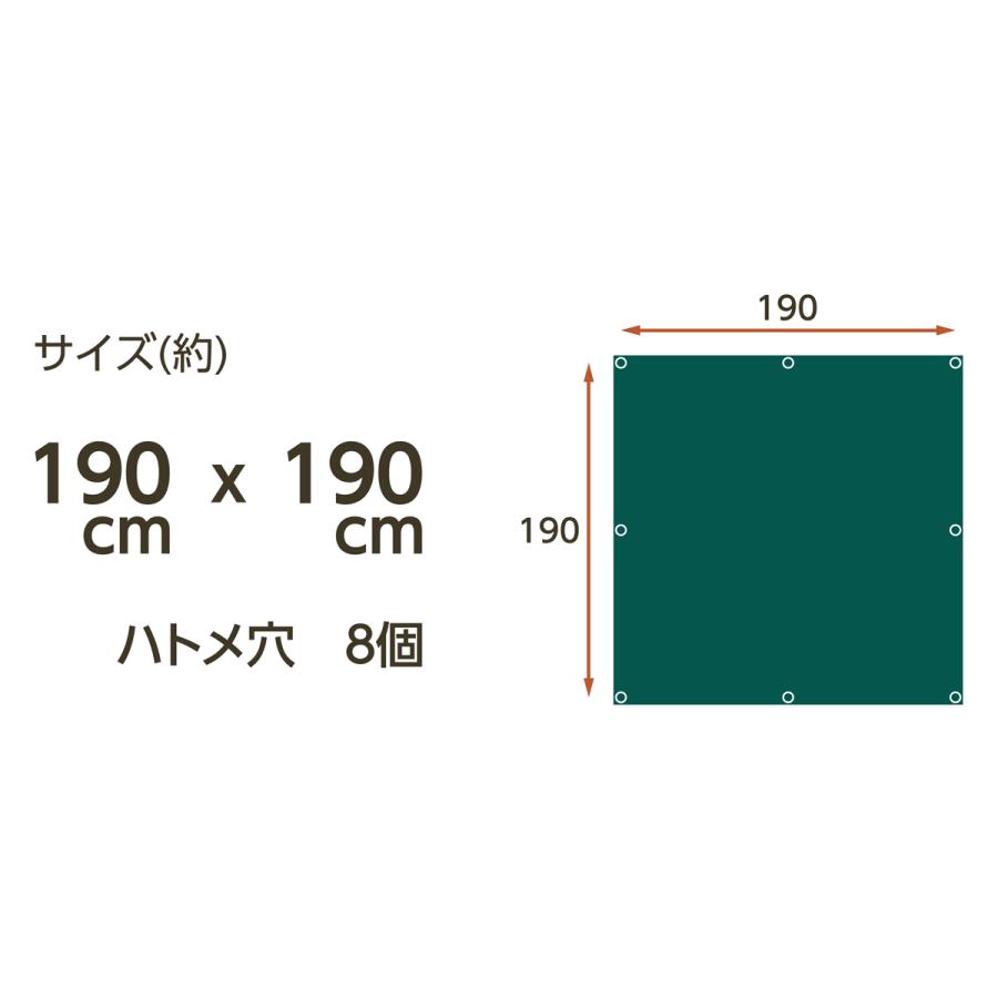 Field to Summit アウトドアシート200 OF200G グランドシート テントシート 防水3000mm レジャーシート ピクニック ブルーシート 厚手 作業シート 多目的シート｜st-serv｜04