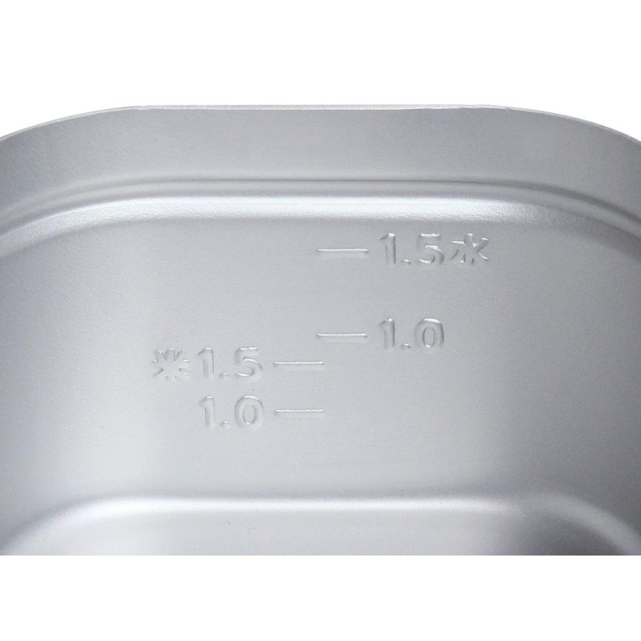 Field to Summit ライスクッカー 1.5合 飯盒 目盛付 アルミ アルマイト 炊飯 調理器具 弁当箱 便利 アウトドア キャンプ 食器 鍋 メスティン ハンドル付 研磨済 :OFCARC1:ST-SERVICE - 通販 - Yahoo!ショッピング Field to Summit ライスクッカー 1.5合 飯盒 目盛付 アルミ アルマイト 炊飯 調理器具 弁当箱 便利 アウトドア キャンプ 食器 鍋 メスティン ハンドル付 研磨済 :OFCARC1:ST-SERVICE - 通販 - Yahoo!ショッピング